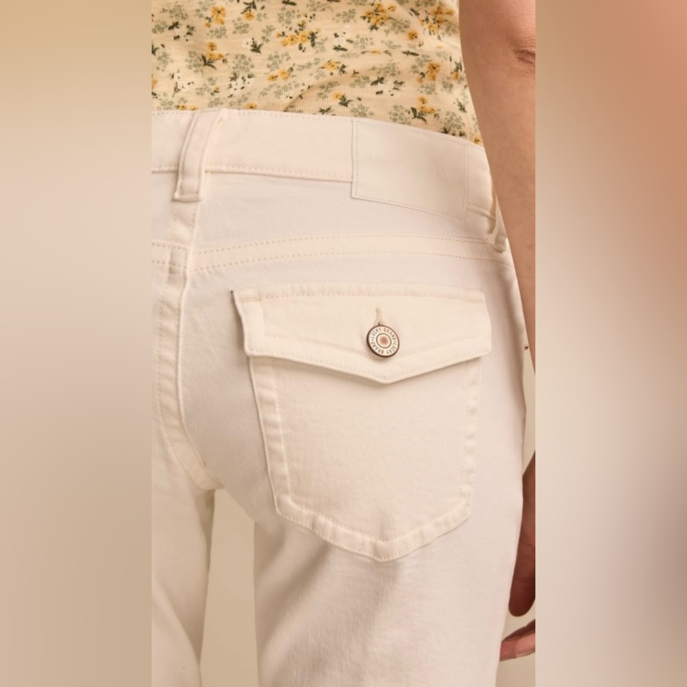 NWT Lucky Brand Sweet Boot Jeans – Size 10 x 30, White Lies Wash - Picture 4 of 5